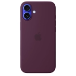 Силиконовый чехол с поддержкой MagSafe Apple Silicone Case для iPhone 16 Plus, Plum (Сливовый)