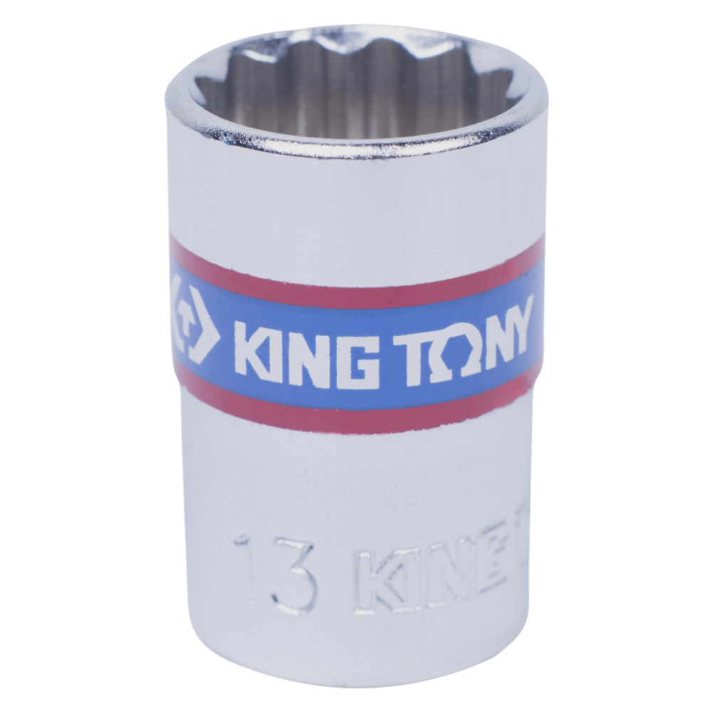 Головка торцевая стандартная двенадцатигранная 3/8", 13 мм KING TONY 333013M