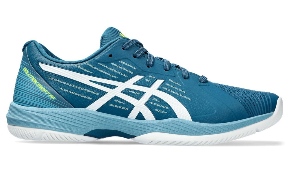 Мужские кроссовки теннисные Asics Solution Swift FF - Бирюзовый