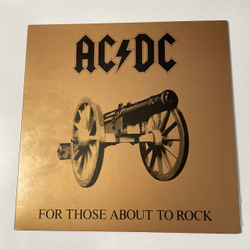 Винтажная виниловая пластинка LP AC DC, For Those About To Rock (We Salute You) (Япония 1981)
