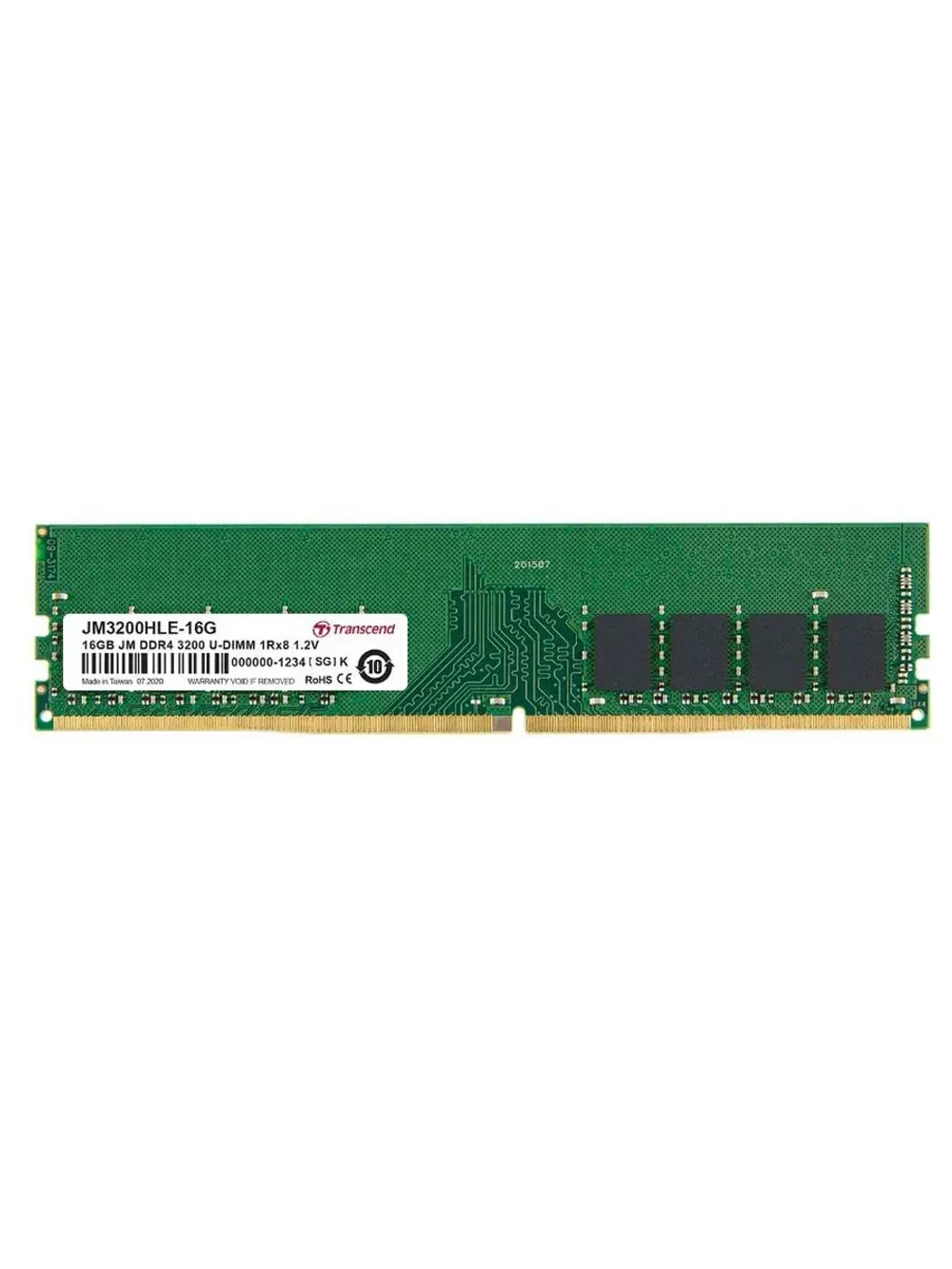 Оперативная память Transcend JM3200HLE-16G 16 ГБ