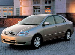 Порог правый Toyota Corolla E120 Полный профиль (1мм)