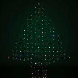 Светодиодная новогодняя гирлянда ЭРА ERASG -02 умная занавес RGB 2*2 м управление через мобильное приложение | Гирлянды