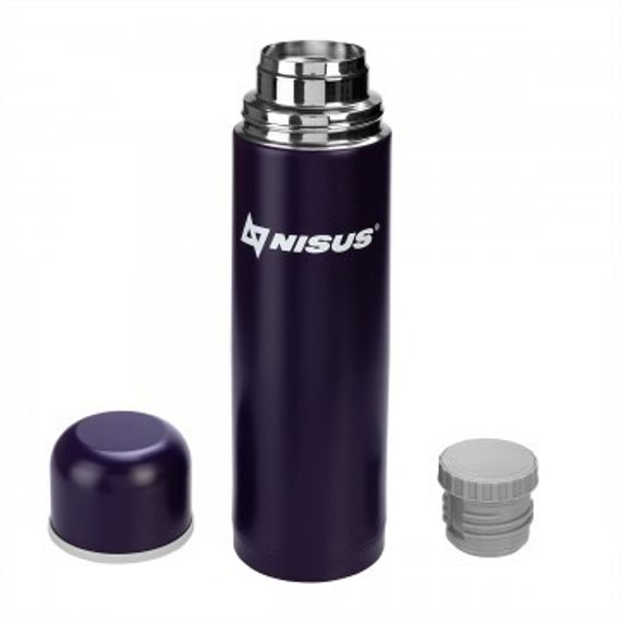 Термос NISUS 1000ML N.TM-045-O  т.фиолетовый