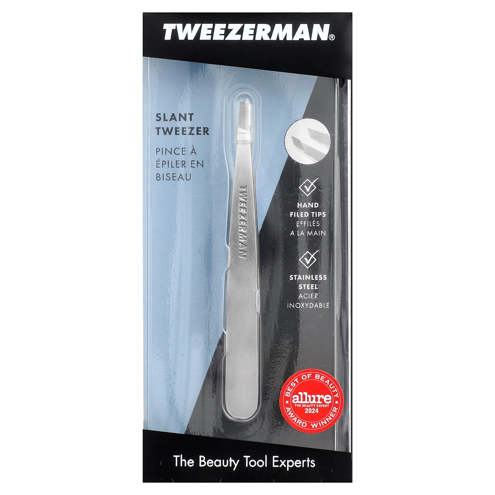 Tweezerman, косой пинцет, 1 шт.