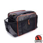 Сумка рыболовная "СЛЕДОПЫТ" Lure Bag L, 40х25х21 см, цв. серый + 5 коробок Luno 20/4/