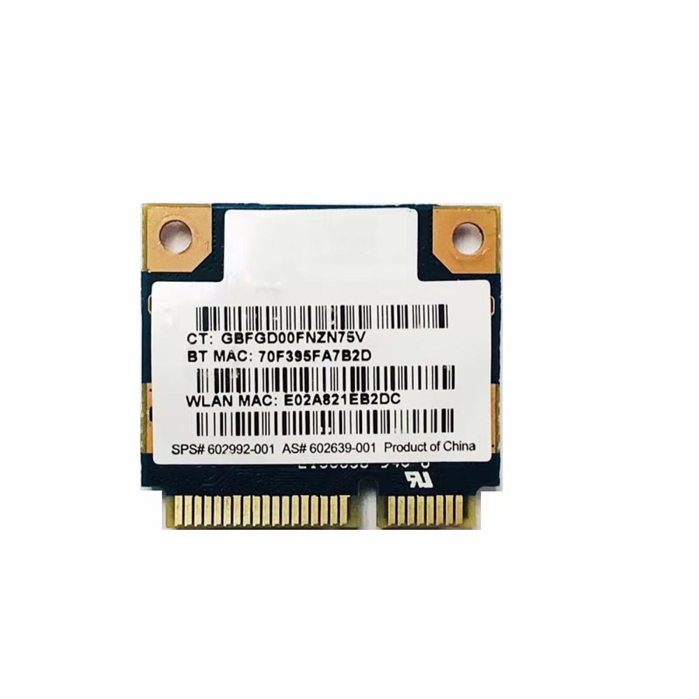 Модем HP 802.11N Wireless WIFI+Bluetooth Combo Card 602992-001