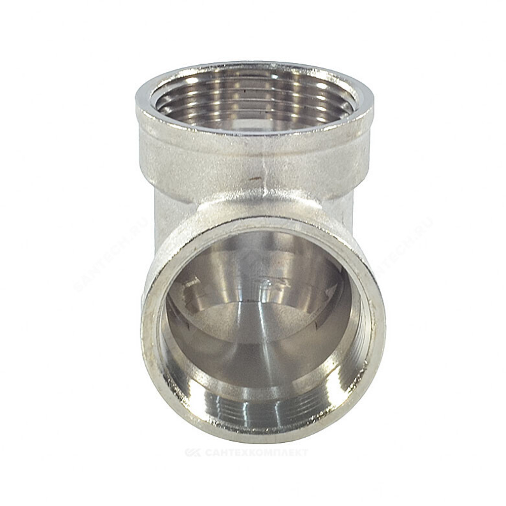Угольник латунь никель Ду 40 (1 1/2") ВР/ВР SantechSystems