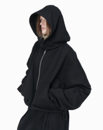 ZIP HOODIE BLACK