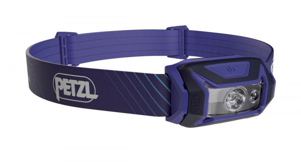 Фонарь светодиодный налобный Petzl Tikka Core синий, 450 лм, аккумулятор