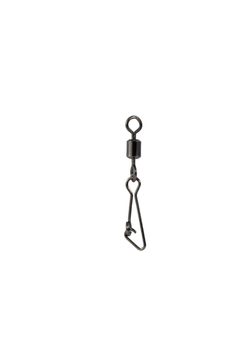 Вертлюжок рыболовный Fish Crystal SWIVEL WITH SNAP с застежкой Hooked 3003 №10 (5 упаковок)