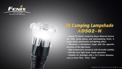 Кемпинговый рассеиватель AD 502 N для Fenix
