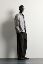 РУБАШКА RELAXED FIT В КЛЕТКУ — ZARA · 0794/102