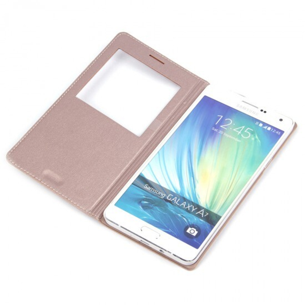 Чехол-книжка Flip Cover для Samsung Galaxy A7, 006572 Черный