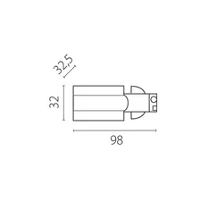 Питание боковое Quattro 504116-FRPS Lightstar