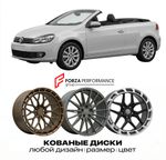 КОВАНЫЕ ДИСКИ для Volkswagen Golf Cabriolet 1993-2016 Фольксваген