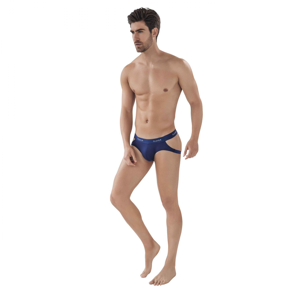 Темно-синие мужские трусы-джоки Venture Jockstrap (Размер: S) (Цвет: темно-синий)