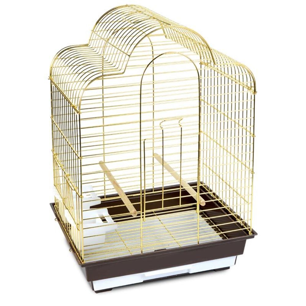 Клетка Triol 6113G для птиц, золото 465х360х650