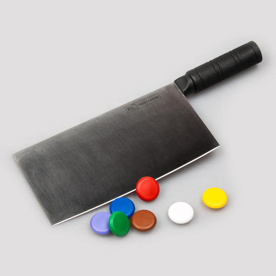 Топорик нож слайсер для разделки 20 см, пластиковая ручка, P.L. Proff Cuisine