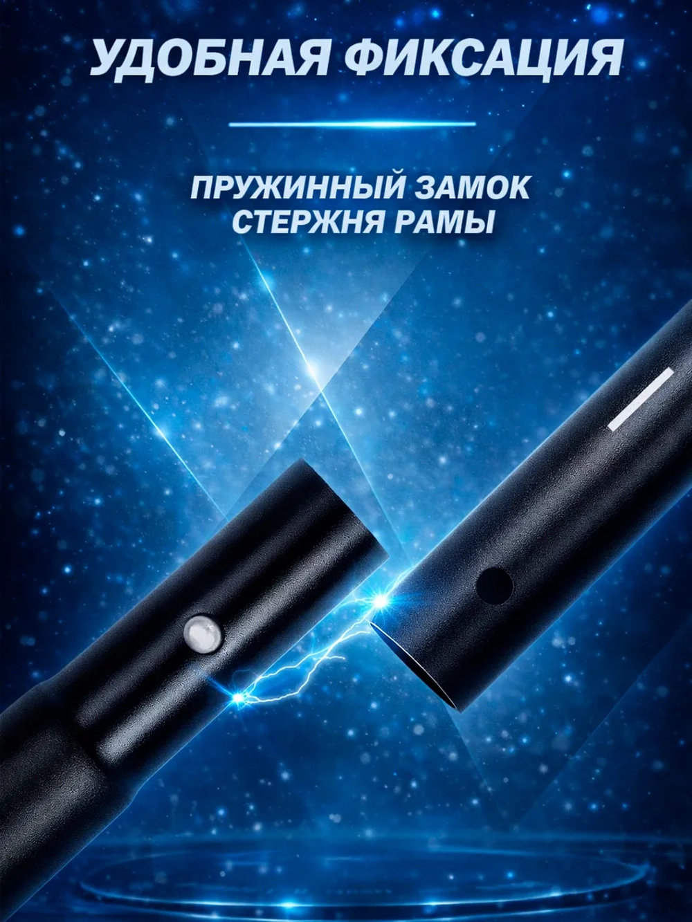 Весло двухлопастное для сапборда SUP доски каяка 2в1