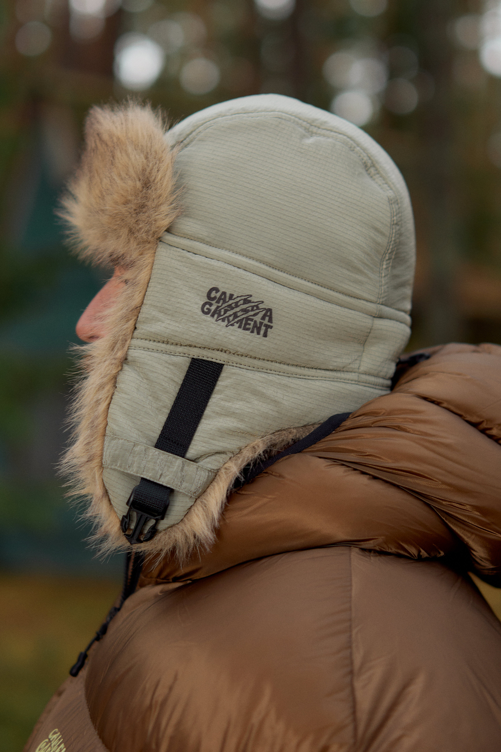 Шапка Called a Garment Beast Trapper Hat "Dusty Olive"