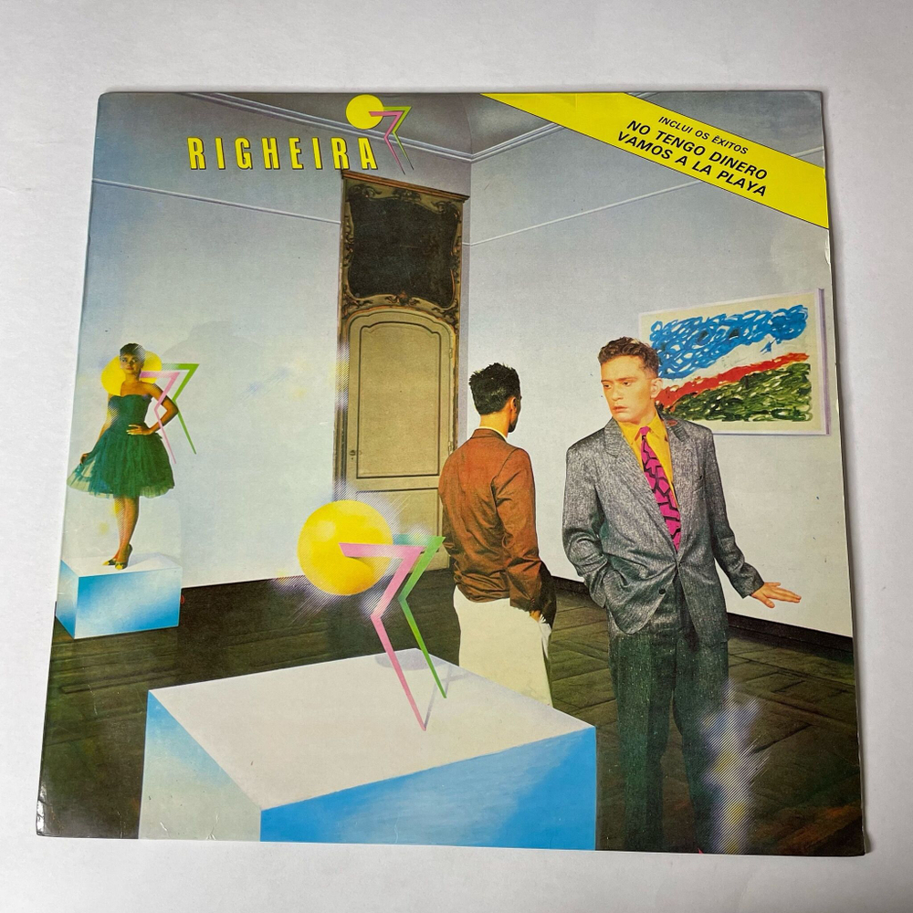 Винтажная виниловая пластинка LP Righeira (Португалия 1983)