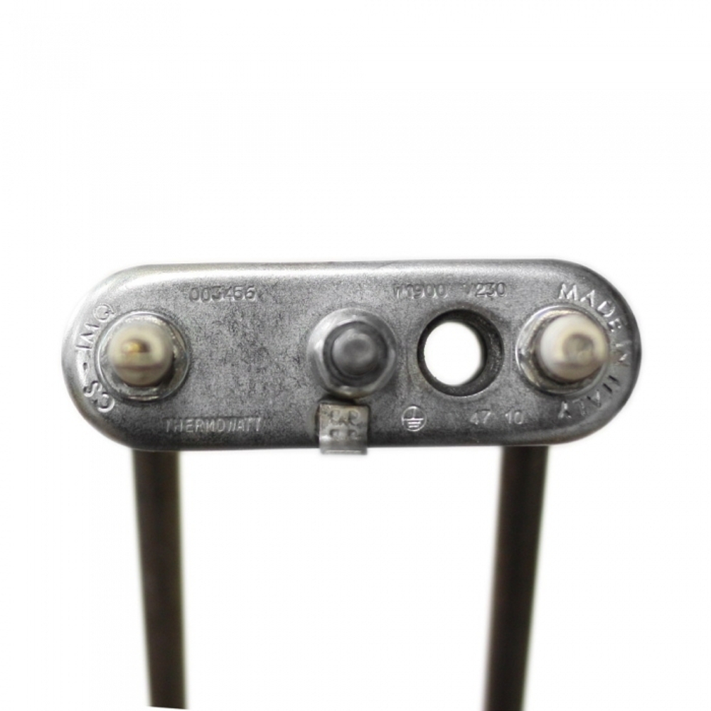 ТЭН для стиральной машины Bosch 1900 Вт (изогнутый, с отверстием, A=18, B225, M95) 182704