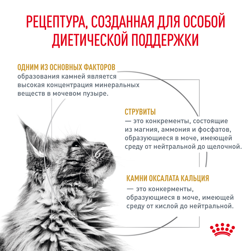 Royal Canin Urinary S/O Уринари С/О Корм влажный диета для взрослых кошек при МКБ и цистите соус  85г