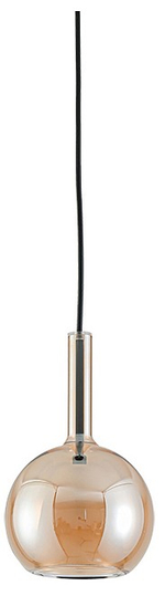 Подвесной светильник Newport NORA 7233/S mat.black amber