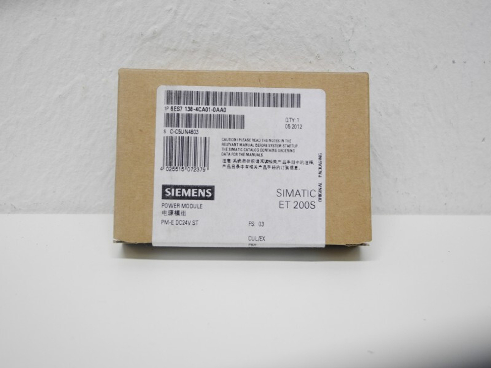 SIEMENS 6ES7 138-4CA01-0AA0