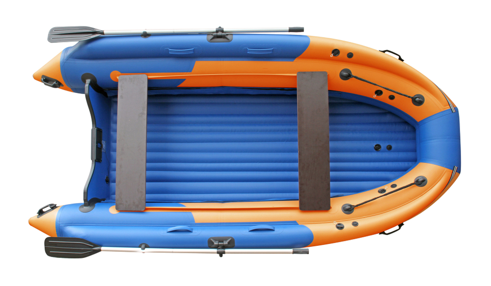 Моторная лодка ПВХ Skat Triton 430 NDFi — НДНД, тримаран, фальшборт