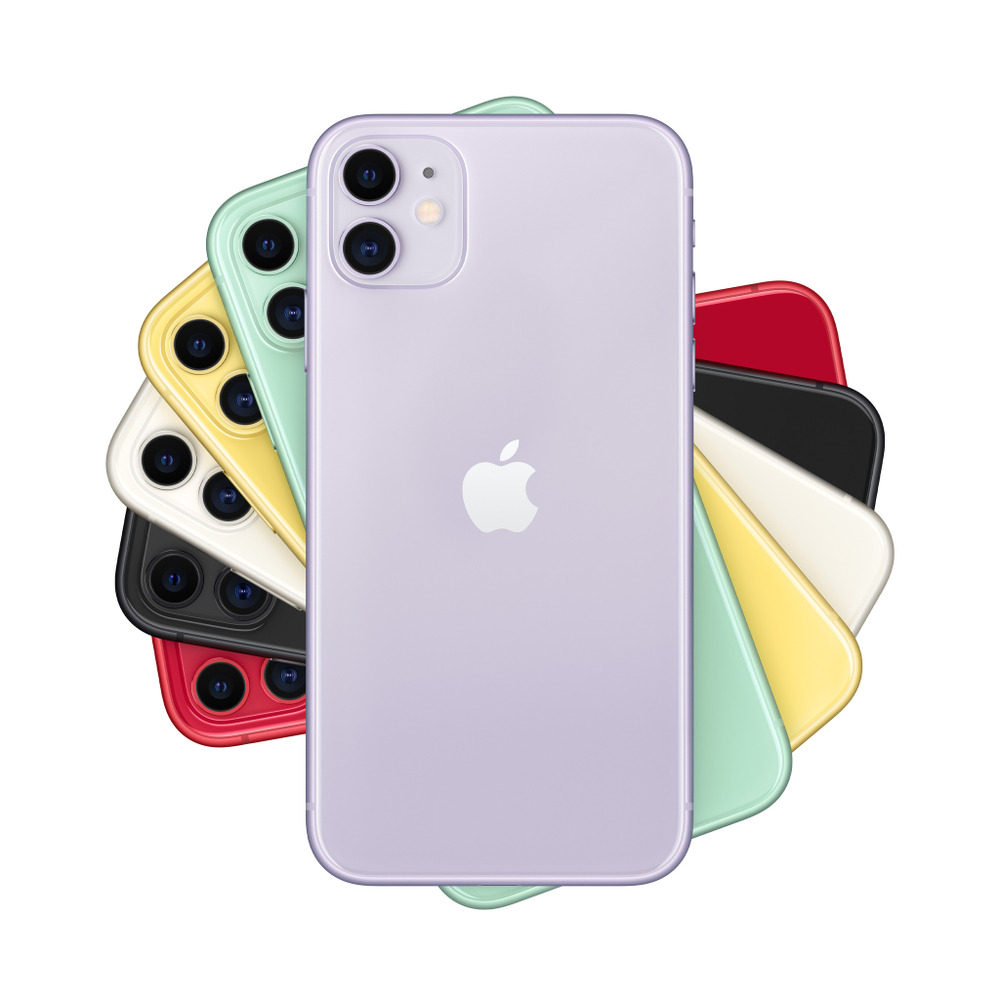 Смартфон Apple iPhone 11 64GB, Purple (Фиолетовый)