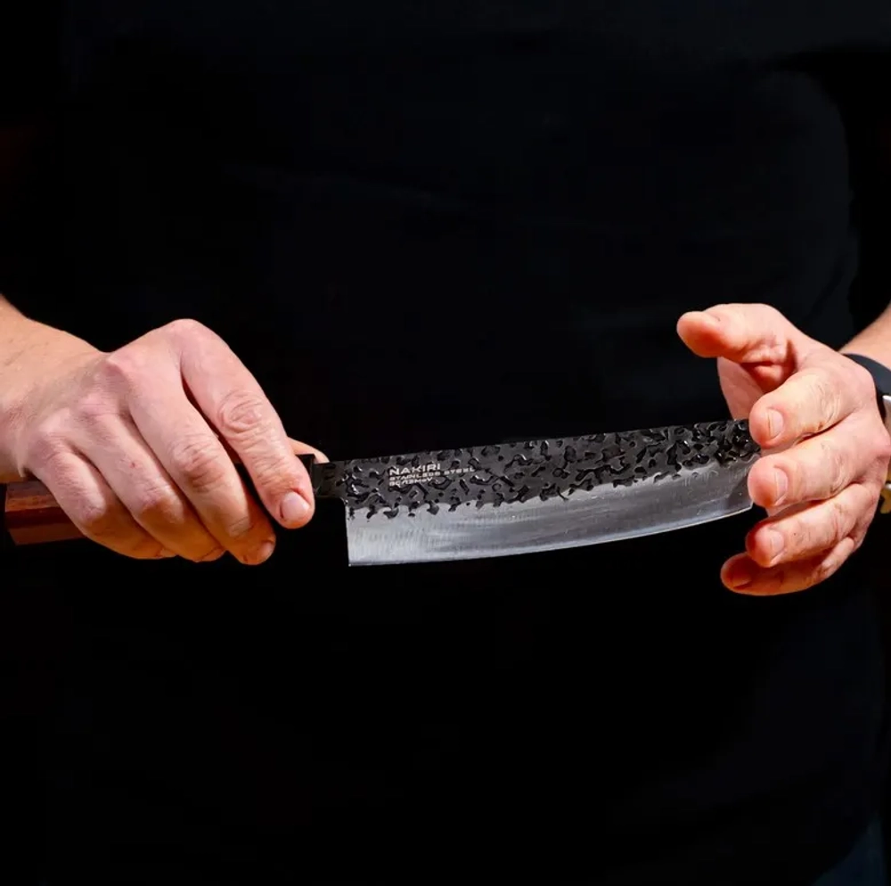 Нож кухонный Kujira Japan Series Nakiri 160 мм сталь
