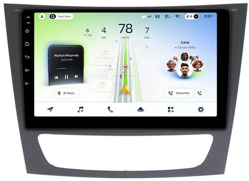 Магнитола для Mercedes-Benz E W211 2002-2010, CLS C219 - Teyes CC4L монитор 9" IPS, Android 14, Быстрая, Snapdragon 662, CarPlay, 4G SIM-слот