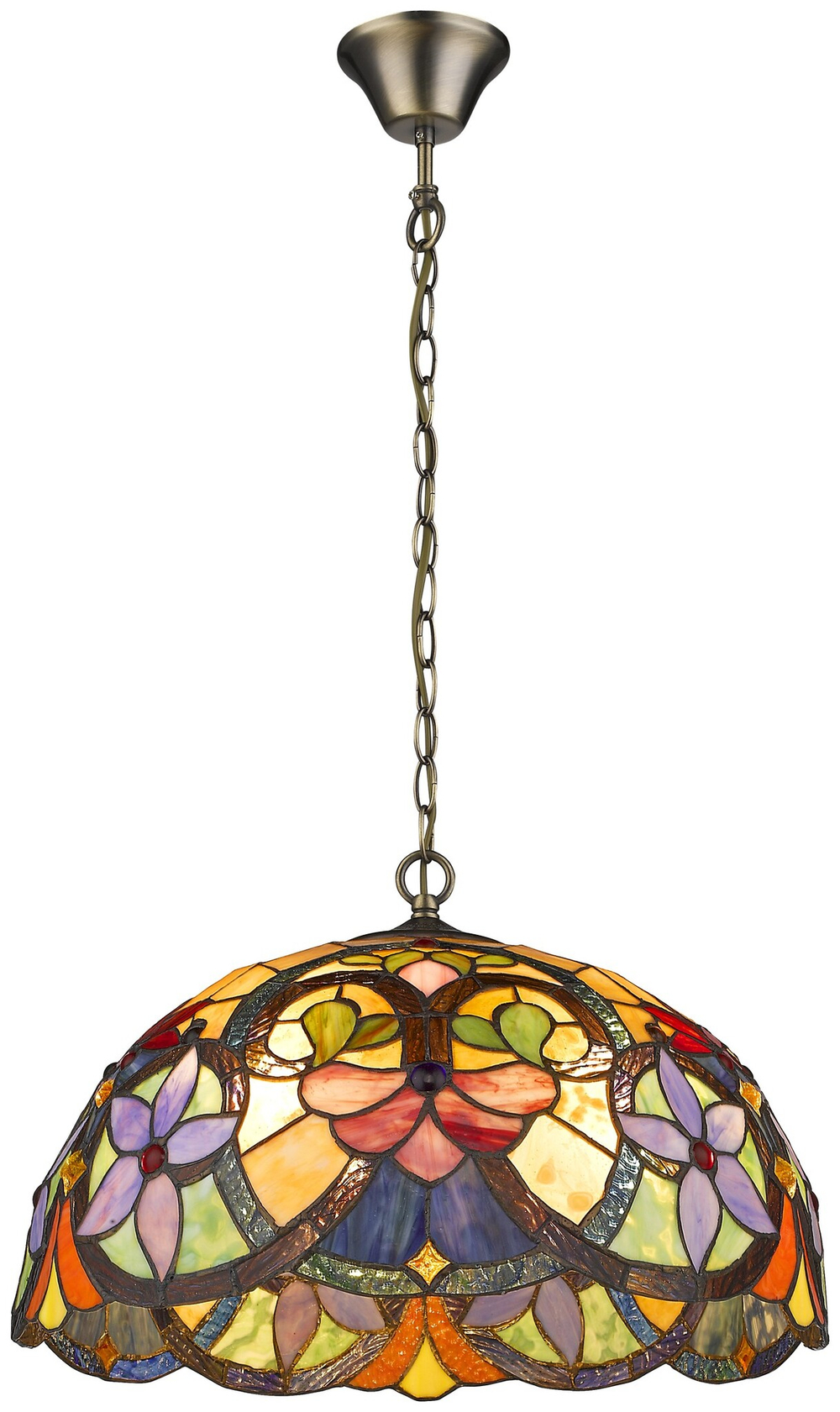 Светильник подвесной Velante Tiffany 818-806-03