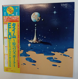 Винтажная виниловая пластинка LP ELO Electric Light Orchestra Time (Japan 1981) (Obi)
