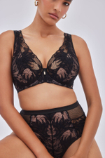 Бюстгальтер-бралетт Boudoir с мягкими чашками (Размер: 75F) (Цвет: черный)