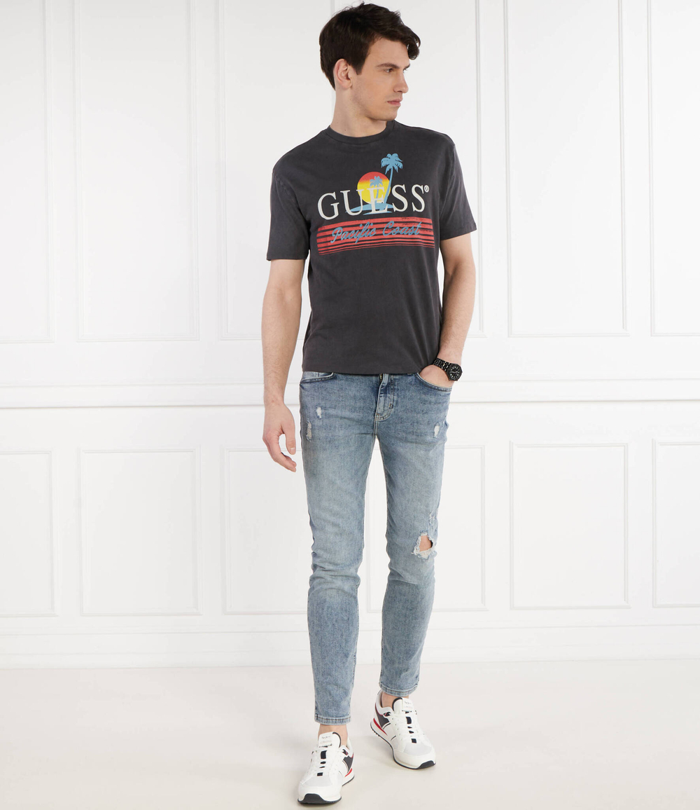 Футболка GUESS - графитовый (M4GI41 KBZV1)