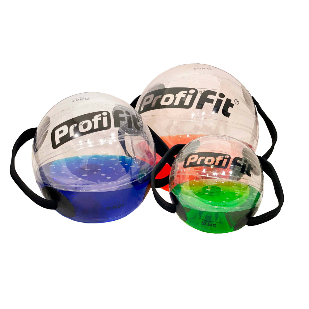 Мяч для функционального тренинга Water Ball 50 см PROFI-FIT