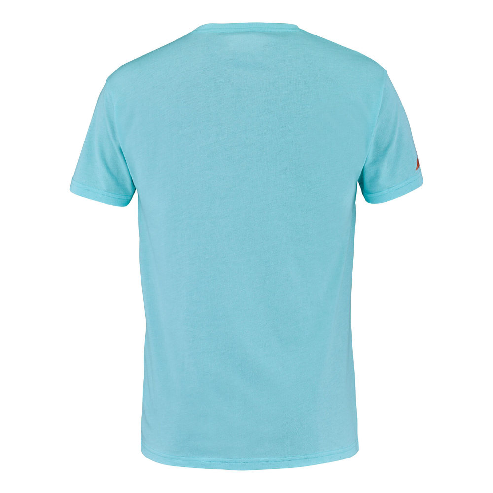 Мужское теннисное поло Babolat Exercise Vintage T-Shirt Men - Blue