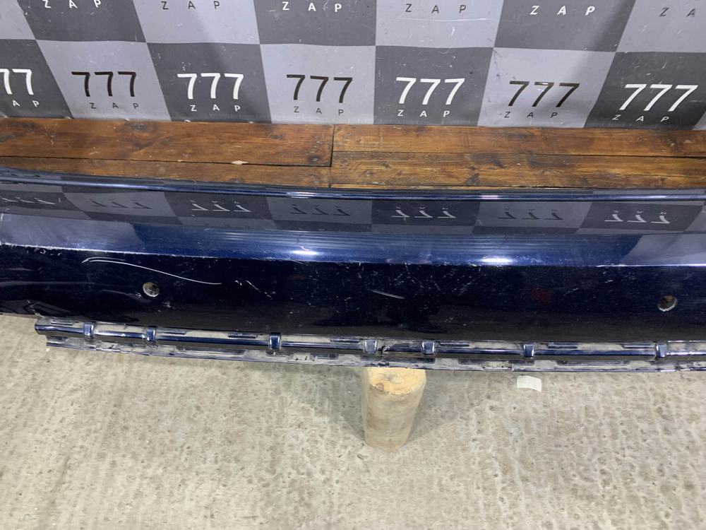 Бампер задний Volkswagen Touareg 3 18-нв Б/У Оригинал 760807417GGRU