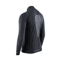 Джемпер X-Bionic Racoon 4.0 Transmission Layer Full Zip Charcoal/Arctic White