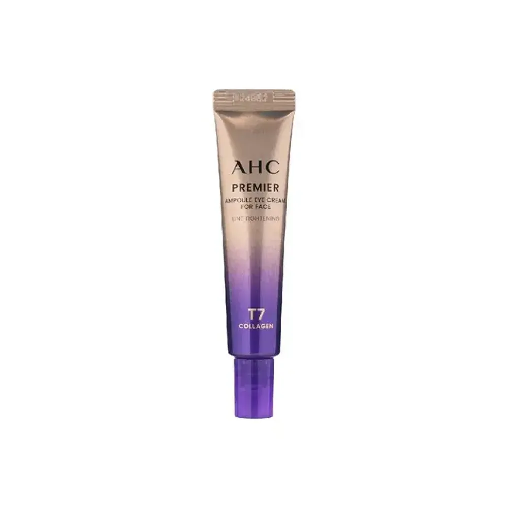 AHC Premier Ampoule Eye Cream For Face Line Tightening Mini — антивозрастной крем для лица и кожи вокруг глаз с лифтинг-эффектом, 12 мл. (Срок годности до 10.12.2027)