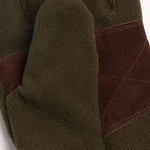 Barbour перчатки Coalford Fleece Gloves размер L OLIVE ( Цвет оливки)