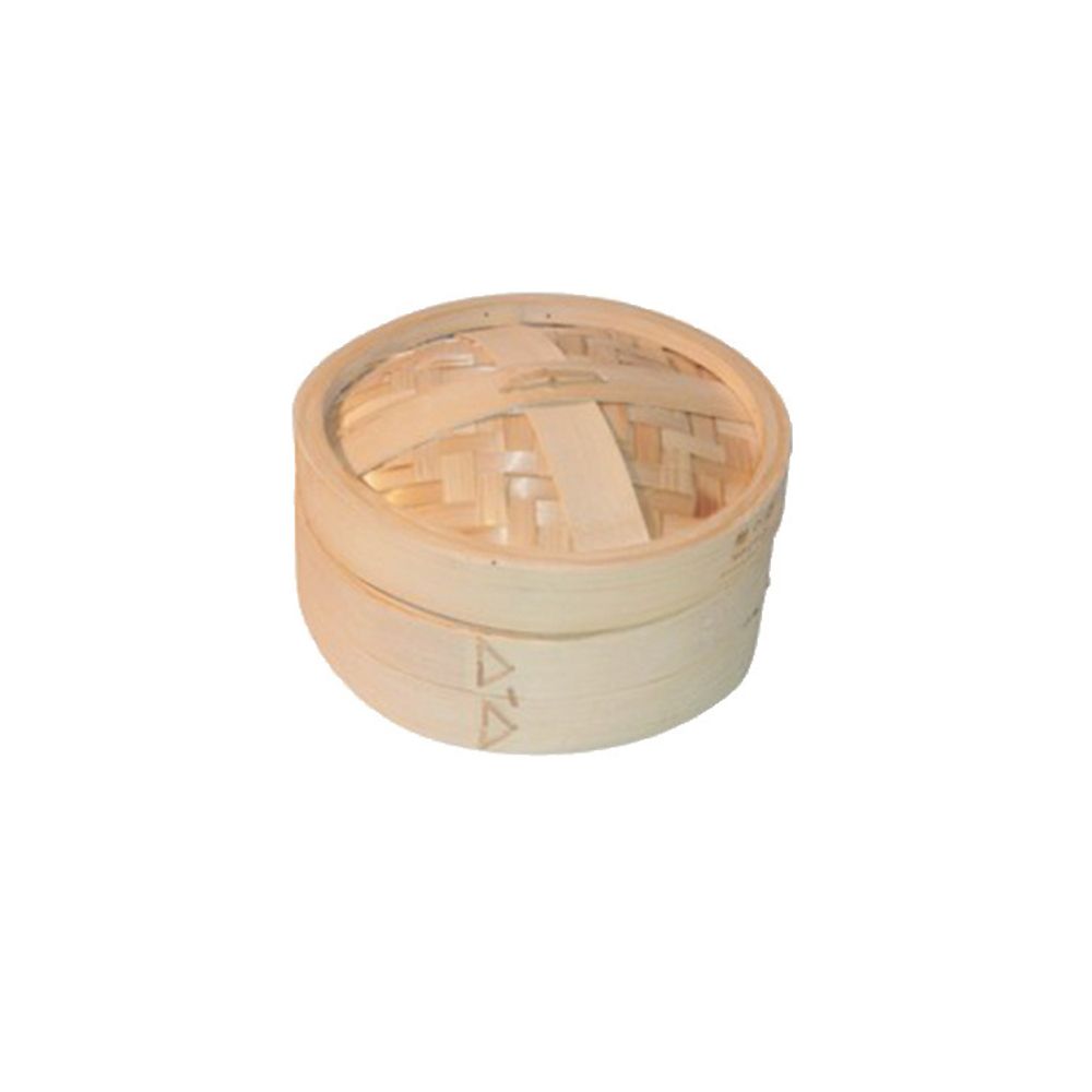 Пароварка бамбуковая WeiWang Steamer 1 ярус 21 см