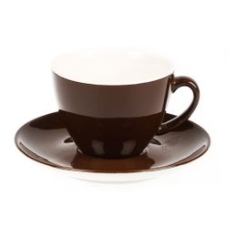Чайная пара 180 мл коричневая d 8,6 см h6,4 см Barista (Бариста) P.L. Proff Cuisine [6]
