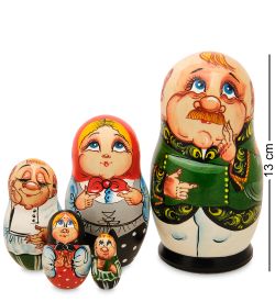Народные промыслы МР-70/3-C Матрешка 5м «Семейка»