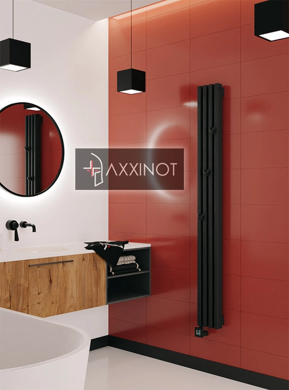 Axxinot Cardea VE 2000 - вертикальный электрический трубчатый радиатор высотой 2000 мм