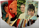 №66 Открытки Артисты и актёры СССР 1970–1980-е г. 25 штук. Цветные, чистые, без повторов