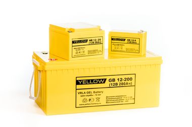 Аккумулятор YELLOW HRL 12-160W ( 12V 45Ah / 12В 45Ач ) - фотография